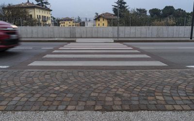 Pavimentazione dell’abitato di Arco (TN)