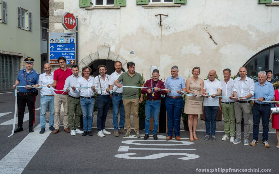 Riqualificazione tratto nord di via Trento a Salorno (BZ)